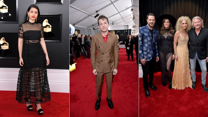 Illustration for article titled All the Furs, Sequins, and Chic Louche On the 61st Grammys Red Carpet